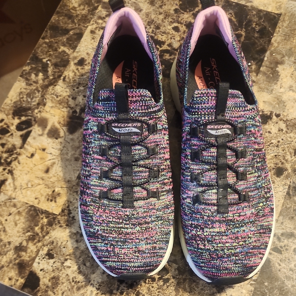 Skechers Women's Multicolor Knit Sneakers